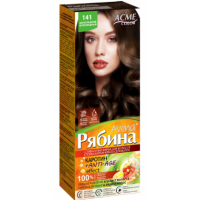 Стійка крем-фарба для волосся Рябіна №141 Шоколадний, 133 мл